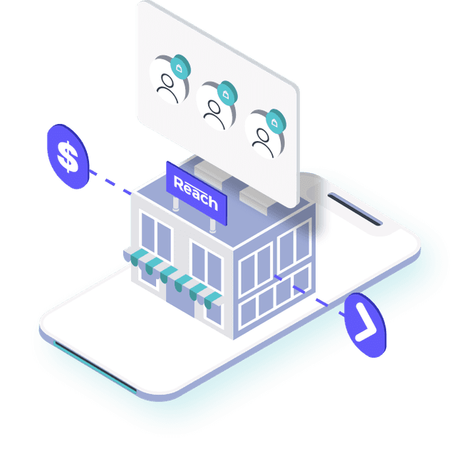 Single-person image of a cross-border ecommerce consumer on a laptop with an example checkout which has whitelabeled Reach’s platform 