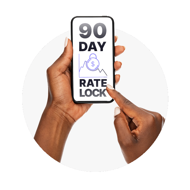 90-day rate lock icon
