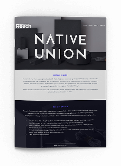 Native Union case study icon